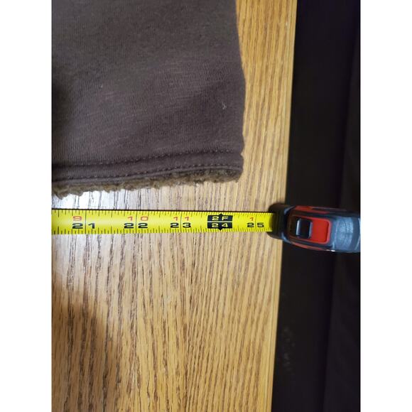 EDDIE BAUER SHERPA FAUX SHEARLING REVERSIBLE COAT SOFT BROWN TRENCH SOFT XL - Picture 10 of 16